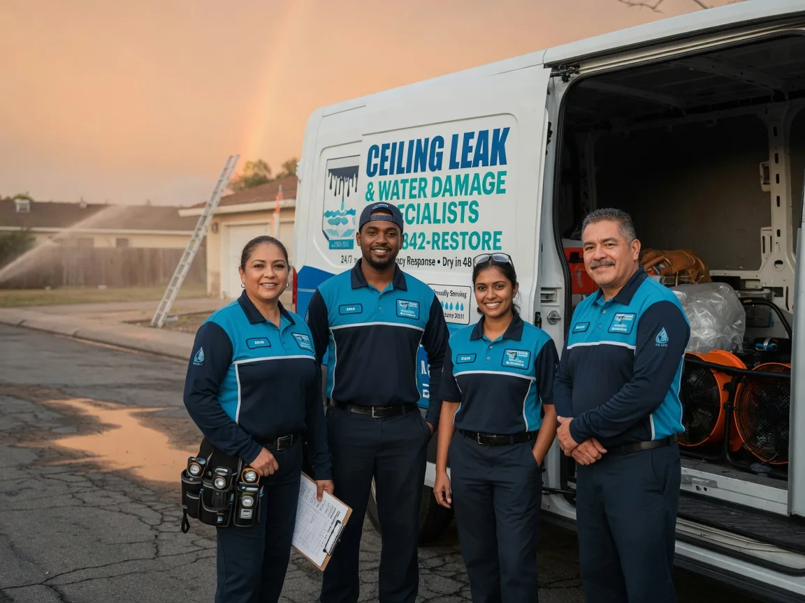 Ceiling Leak Cleanup company in West Chester, IA