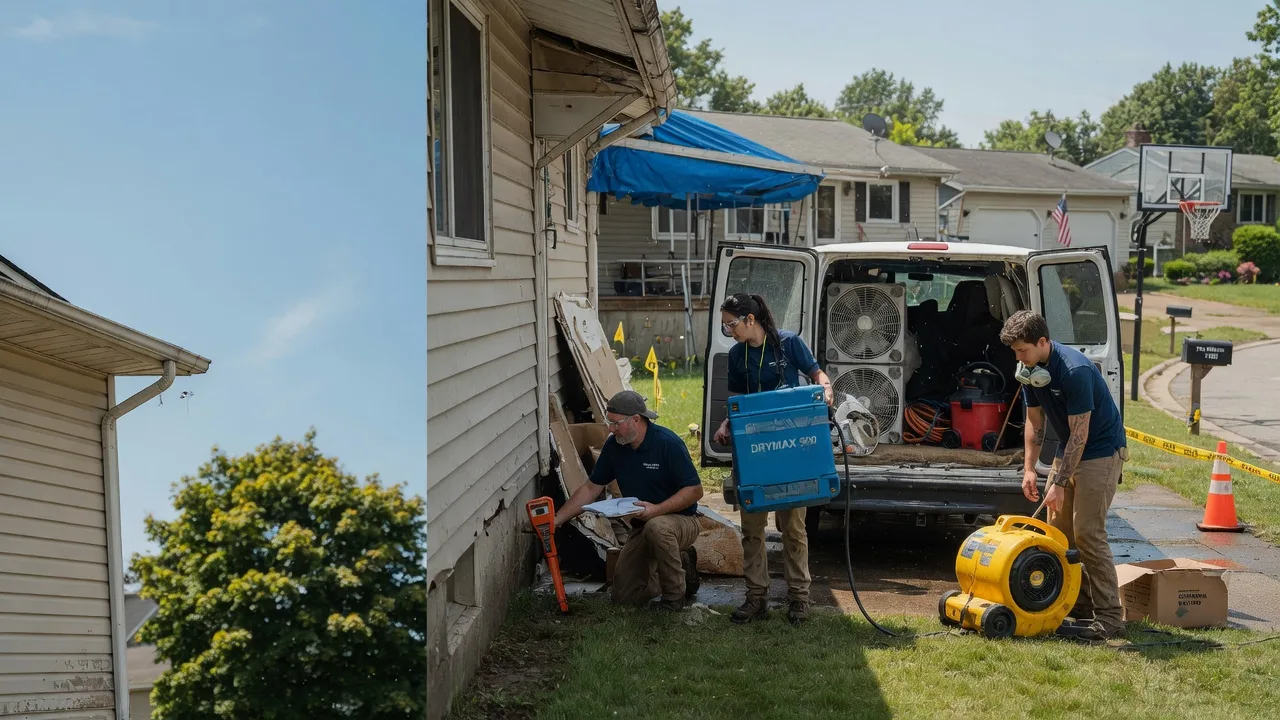 Ceiling Leak Cleanup in West Chester, IA near me